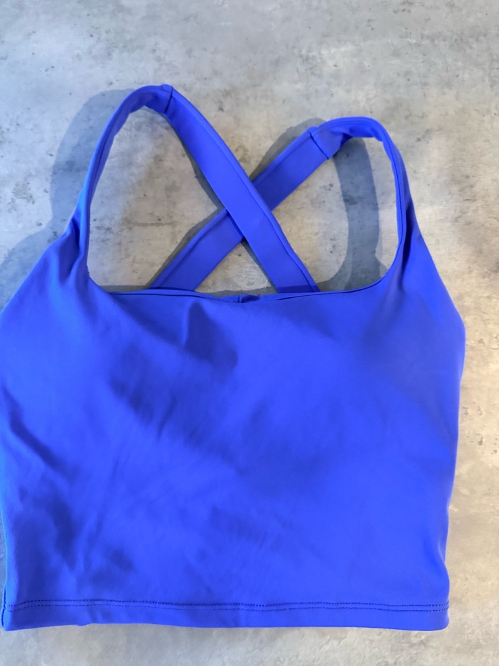 HALARA Cobalt Blue Activewear Top